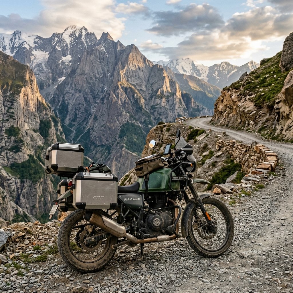 Royal Enfield Himalayan adventure motorcycle